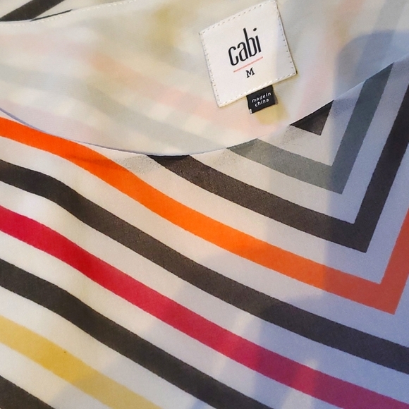 ****CABI**** Striped Top - Picture 5 of 6